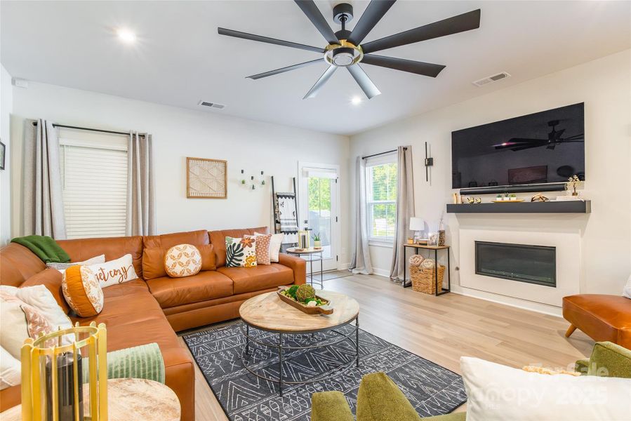 Furnished interior view inside a new home in , Indian Trail (Image 17).