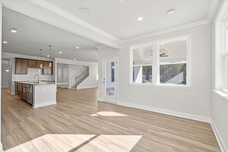 Spacious, unfurnished interior of a new home in Reserve at Hickory Walk, Kennesaw (Image 35). Spacious, unfurnished interior of a new home in Reserve at Hickory Walk, Kennesaw (Image 35).
