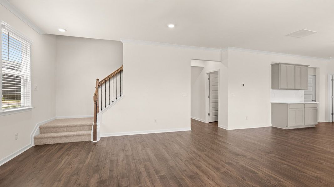 Spacious, unfurnished interior of a new home in Highland Hills, Graniteville (Image 21). Spacious, unfurnished interior of a new home in Highland Hills, Graniteville (Image 21).