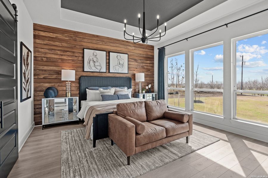 Furnished interior view inside a new home in Sienna Lakes, San Antonio (Image 3). Furnished interior view inside a new home in Sienna Lakes, San Antonio (Image 3).