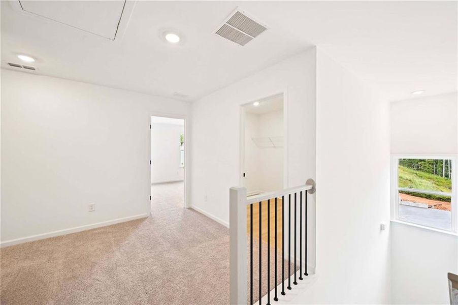 Spacious, unfurnished interior of a new home in Creekside, Dawsonville (Image 30). Spacious, unfurnished interior of a new home in Creekside, Dawsonville (Image 30).