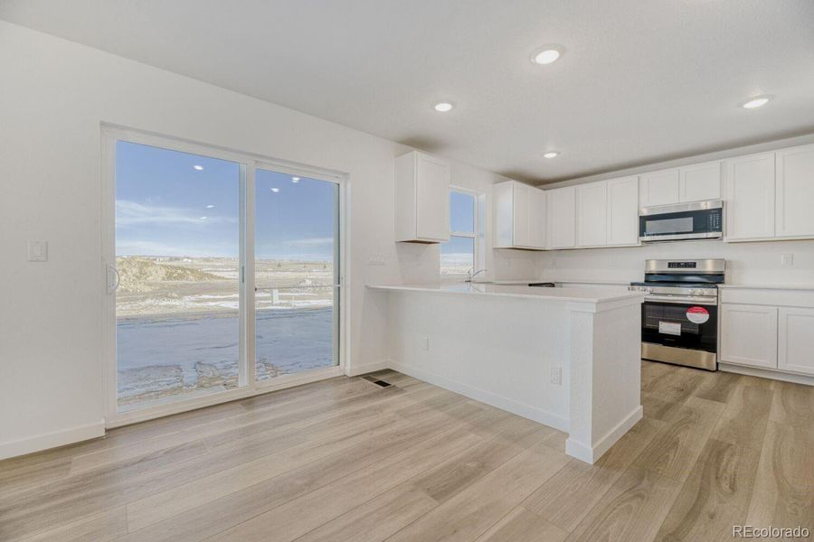 Furnished interior view inside a new home in Percheron, Colorado Springs (Image 5).