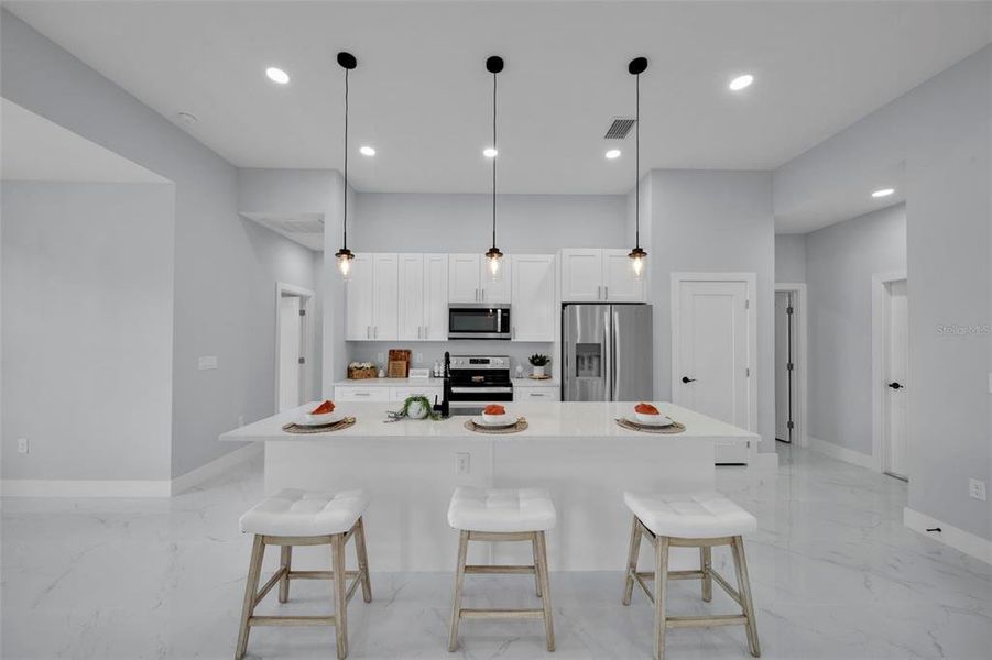Furnished interior view inside a new home in , Lehigh Acres (Image 9).