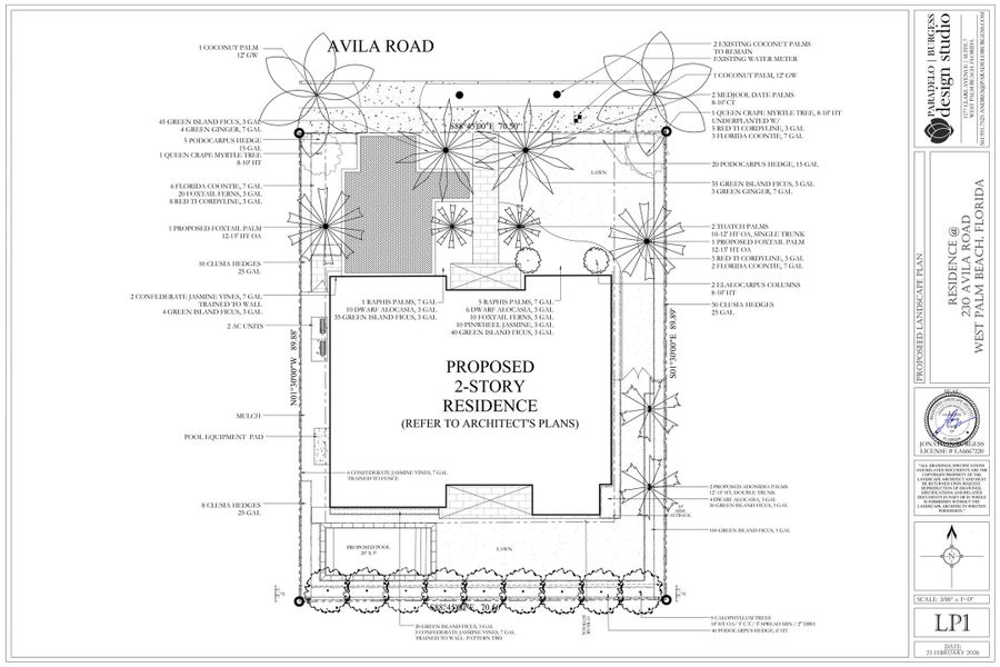 230 AVILA ROAD_PROPOSD LANDSCAPE PLAN_23 230 AVILA ROAD_PROPOSD LANDSCAPE PLAN_23