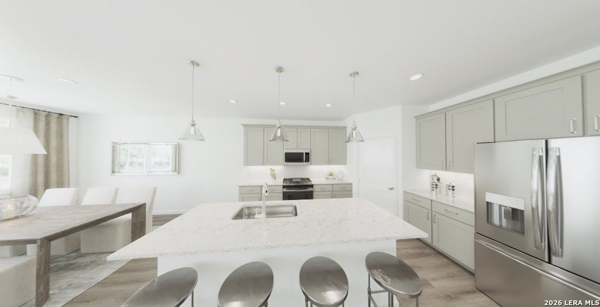 Furnished interior view inside a new home in Arcadia Ridge, San Antonio (Image 6). Furnished interior view inside a new home in Arcadia Ridge, San Antonio (Image 6).