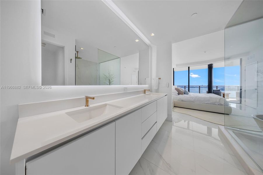 Furnished interior view inside a new home in , Miami (Image 39). Furnished interior view inside a new home in , Miami (Image 39).