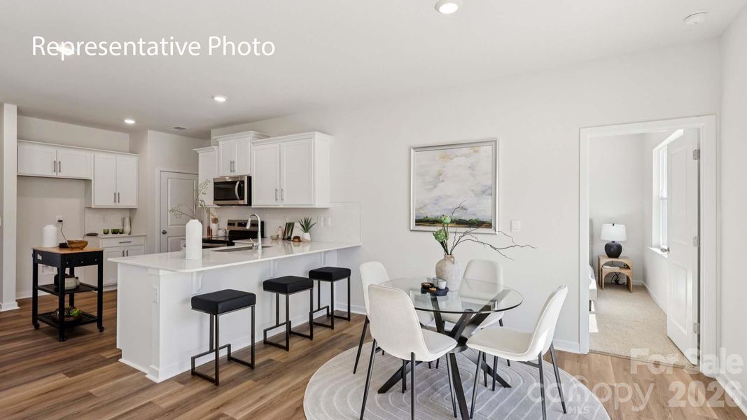 Furnished interior view inside a new home in Stanton, Richburg (Image 26).