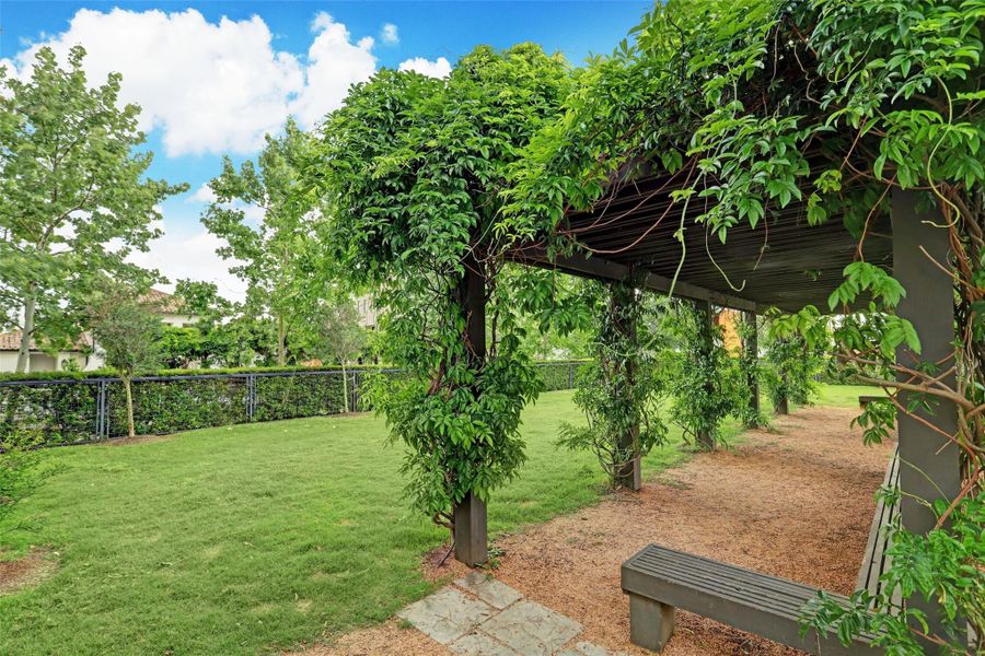 Oversized dog park for your fur babies.