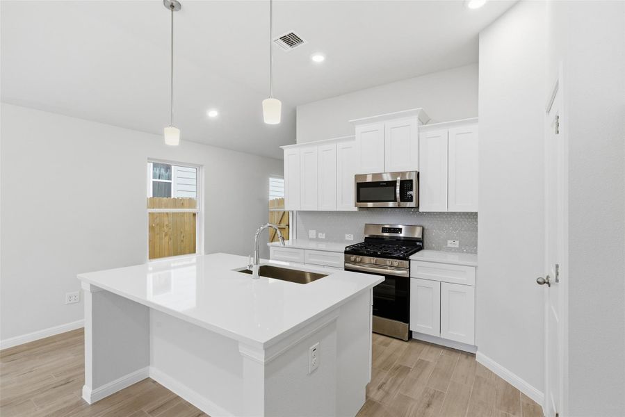 Furnished interior view inside a new home in Butler Farms, Liberty Hill (Image 8).