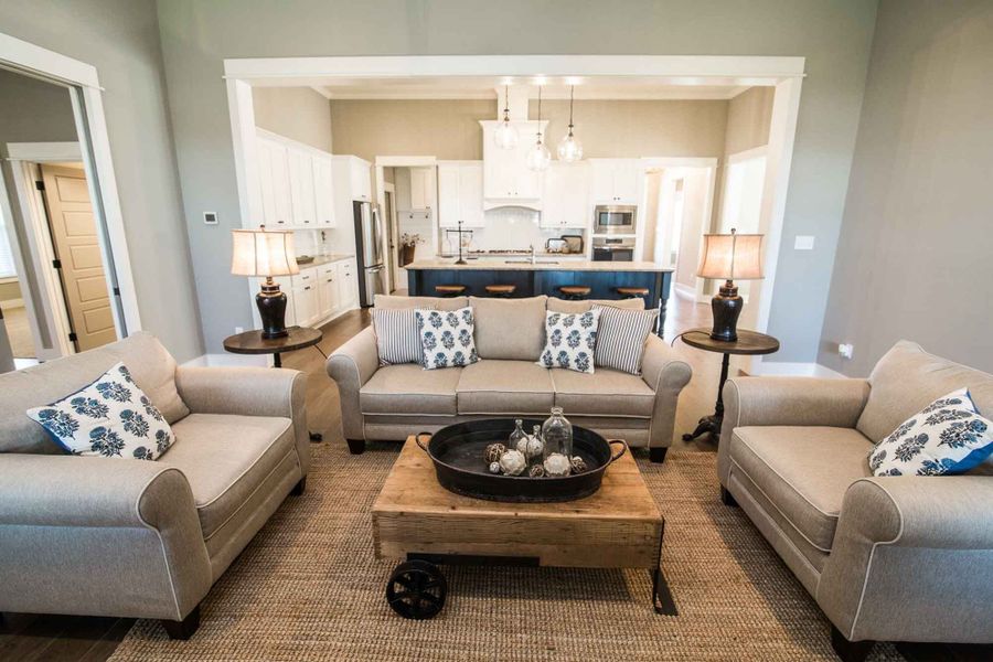 Representative furnished interior of a home built from the The Savannah by Reece Homes in Harvest Meadows, Bryan (Image 29).