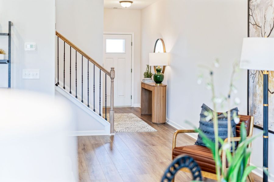 Furnished interior view inside a new home in Wilson Meadows, Clarksville (Image 26).