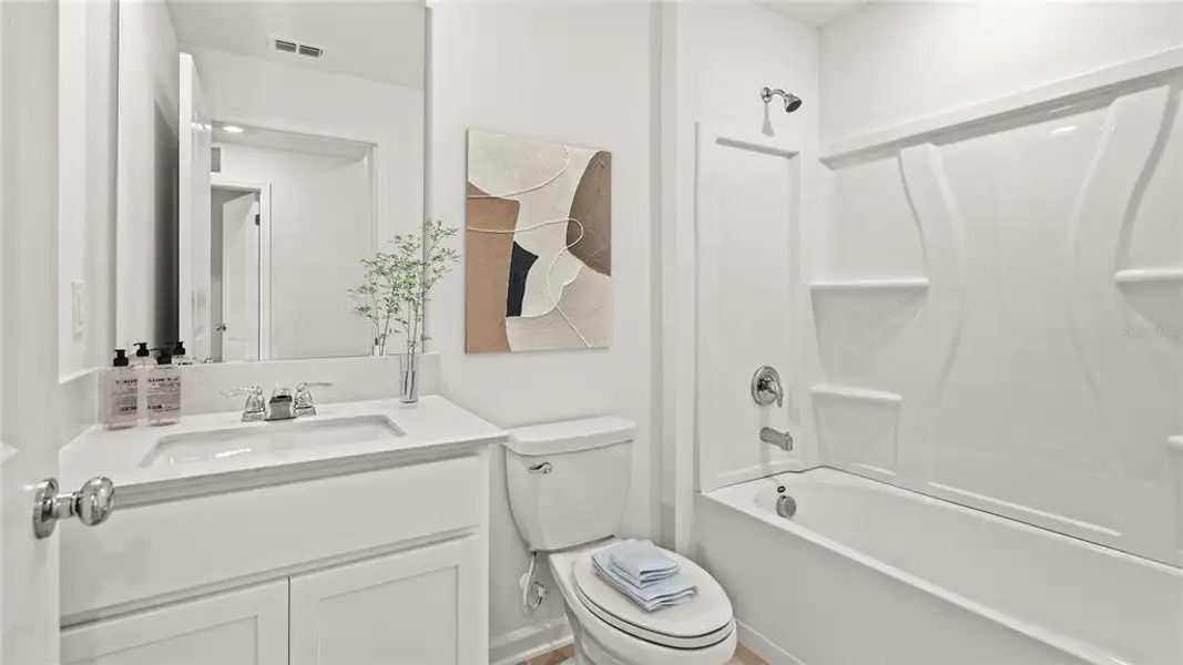 Furnished interior view inside a new home in , Eustis (Image 6).