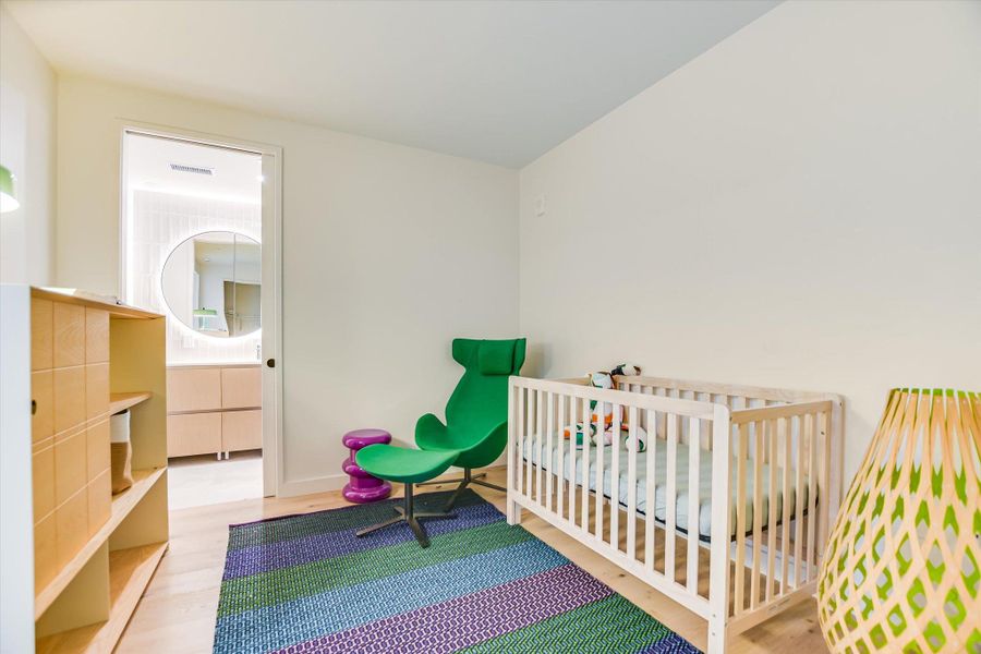 Furnished interior view inside a new home in The Modern Austin Residences, Austin (Image 7). Furnished interior view inside a new home in The Modern Austin Residences, Austin (Image 7).