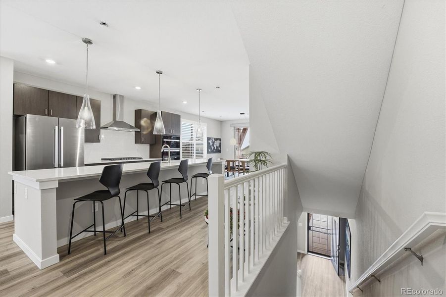 Furnished interior view inside a new home in , Littleton (Image 8).