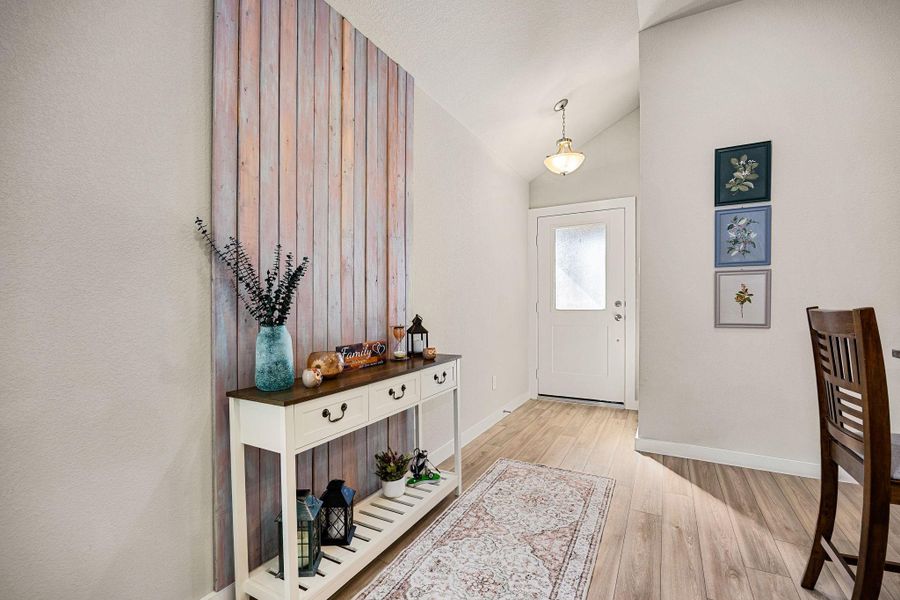 Furnished interior view inside a new home in Marvida, Cypress (Image 19).