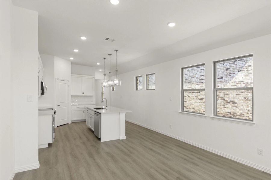 Open Kitchen-Dining Room Representative Photo