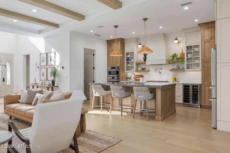 Furnished interior view inside a new home in , Ponte Vedra Beach (Image 48).
