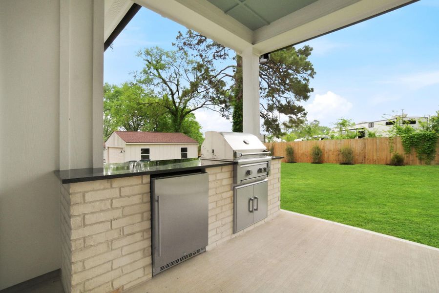 Exterior details and patio area of a home in , Montgomery (Image 35).