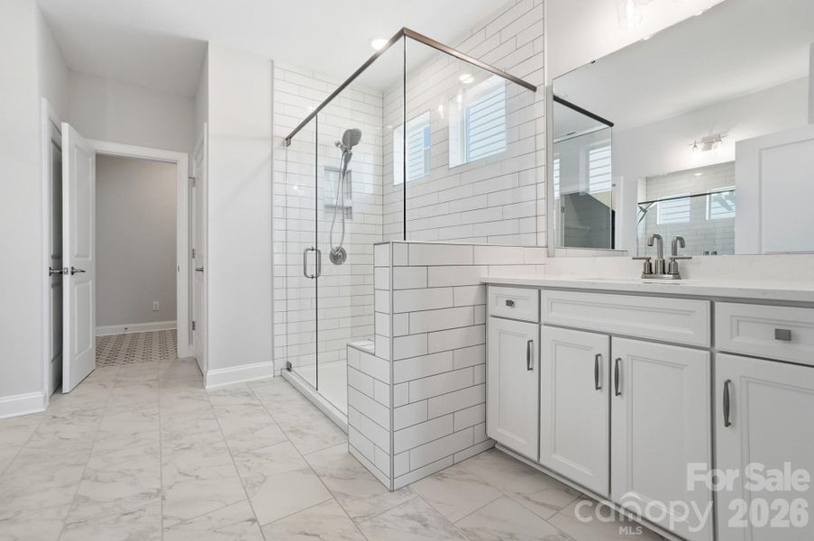 Furnished interior view inside a new home in Heritage - 55+ Community, Indian Trail (Image 7).