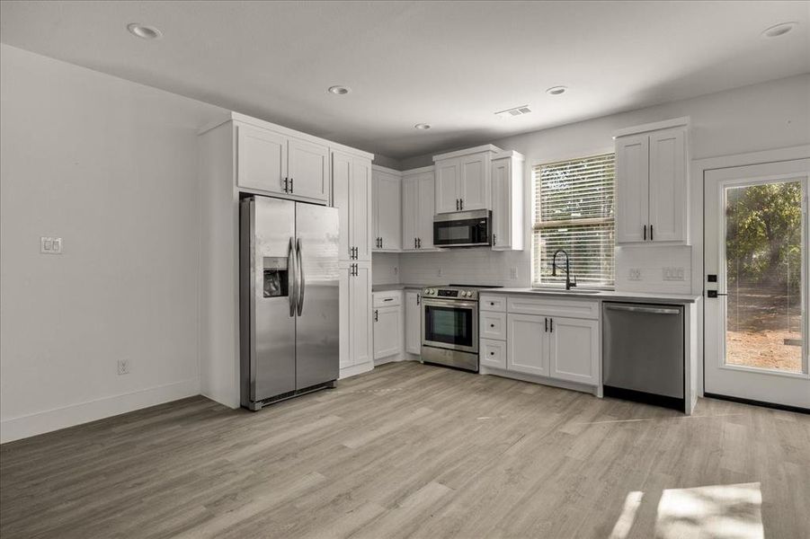 Furnished interior view inside a new home in , Trenton (Image 8). Furnished interior view inside a new home in , Trenton (Image 8).