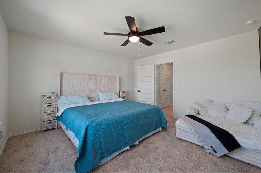 Furnished interior view inside a new home in Sonterra - Cool Water, Jarrell (Image 13).