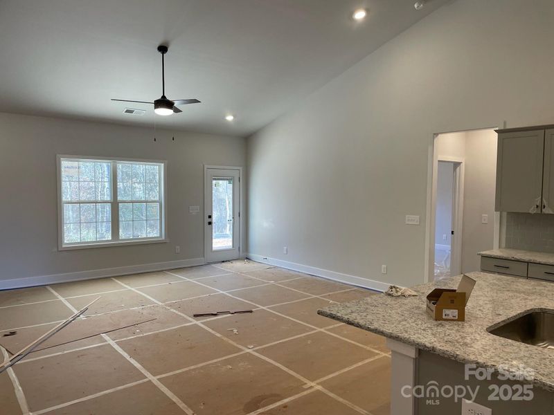 In-progress construction of a new home in Kerns Ridge, Salisbury, NC (Image 10).