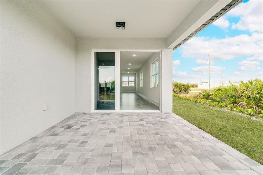 Exterior details and patio area of a home in , Rotonda West (Image 40).