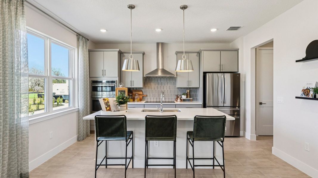 The Mangrove Model Floorplan Kitchen by DRB Homes