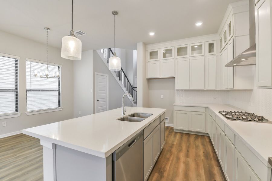 Furnished interior view inside a new home in Summer Place  35', Montgomery (Image 9).