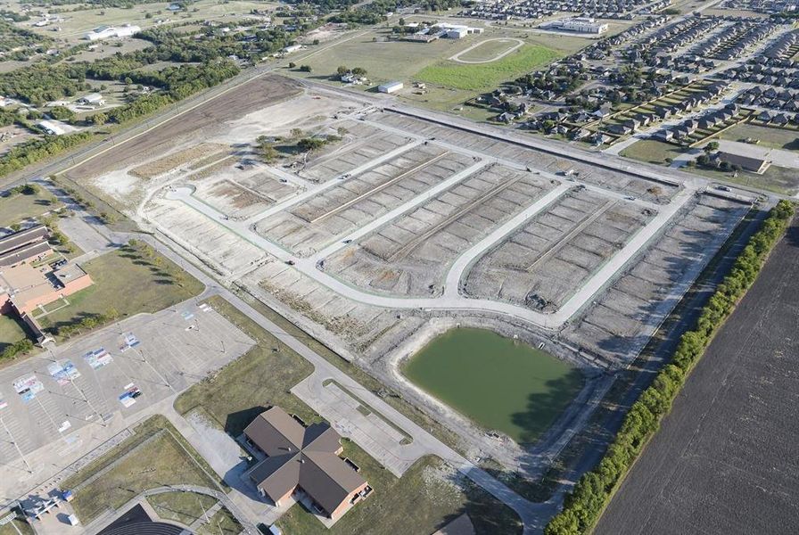 Site preparation for new homesites in River Ranch, Van Alstyne (Image 30).