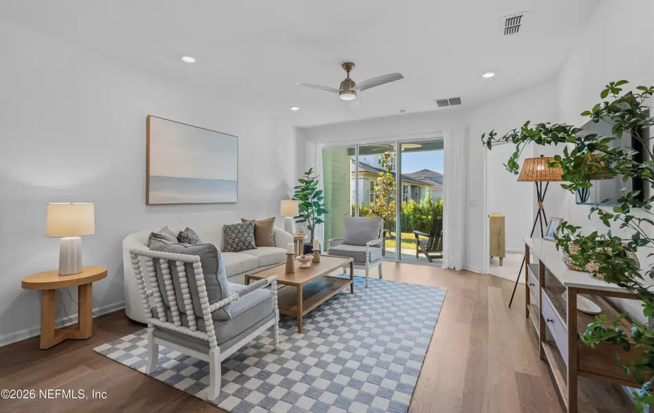 Furnished interior view inside a new home in , Palm Coast (Image 8).
