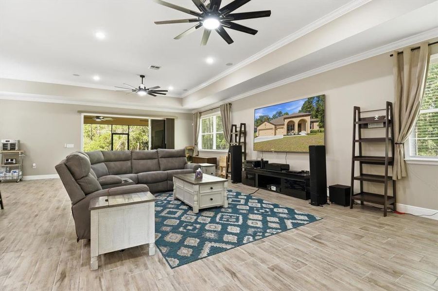 Furnished interior view inside a new home in , Homosassa (Image 39).