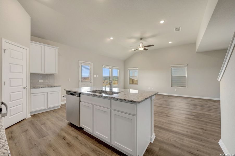 Furnished interior view inside a new home in Paloma Park, Converse (Image 13).