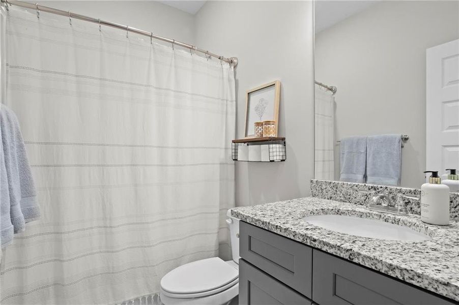 Furnished interior view inside a new home in , Cartersville (Image 5).