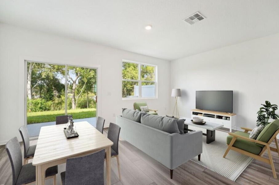 Furnished interior view inside a new home in Halstead, Moncks Corner (Image 11).