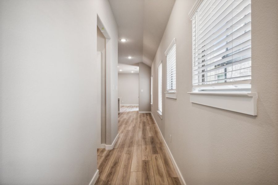 Entryway in the Pecan home plan by Trophy Signature Homes – REPRESENTATIVE PHOTO