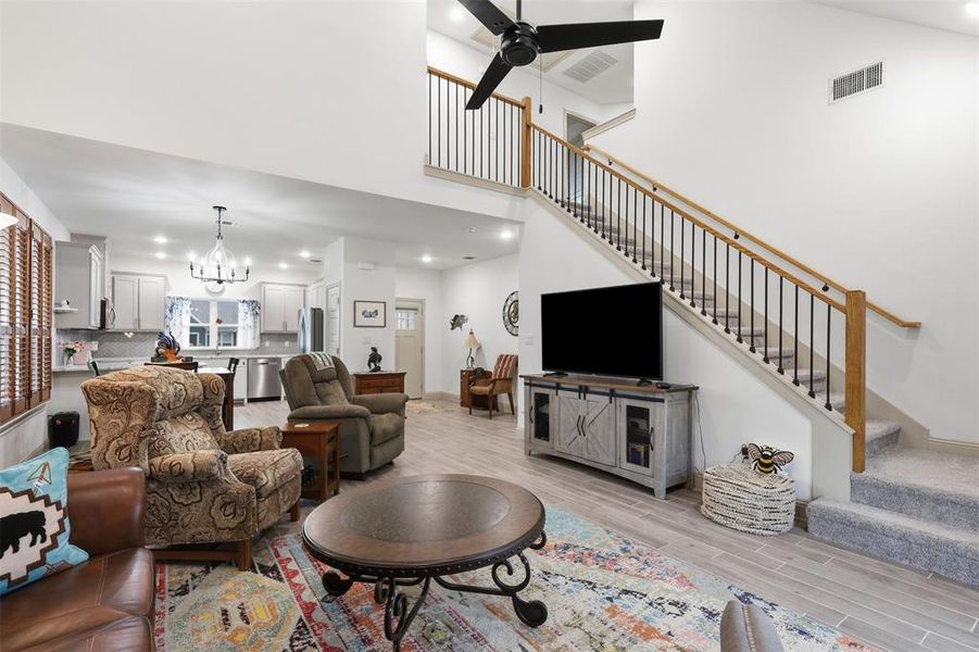 Furnished interior view inside a new home in , Tolar (Image 16).