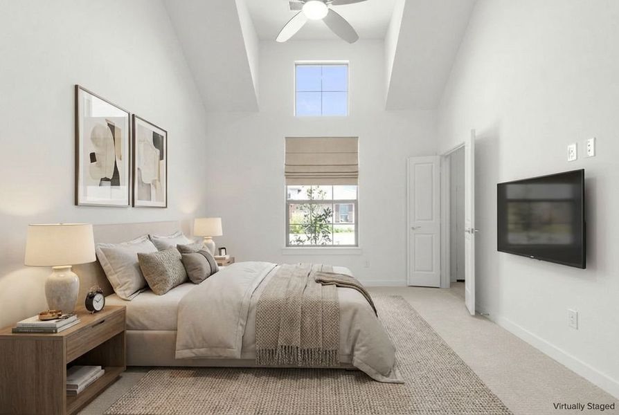 Furnished interior view inside a new home in Woodbridge Villas, Wylie (Image 5).