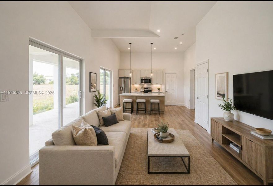 Image digitally enhanced and virtually altered; actual property condition may differ.