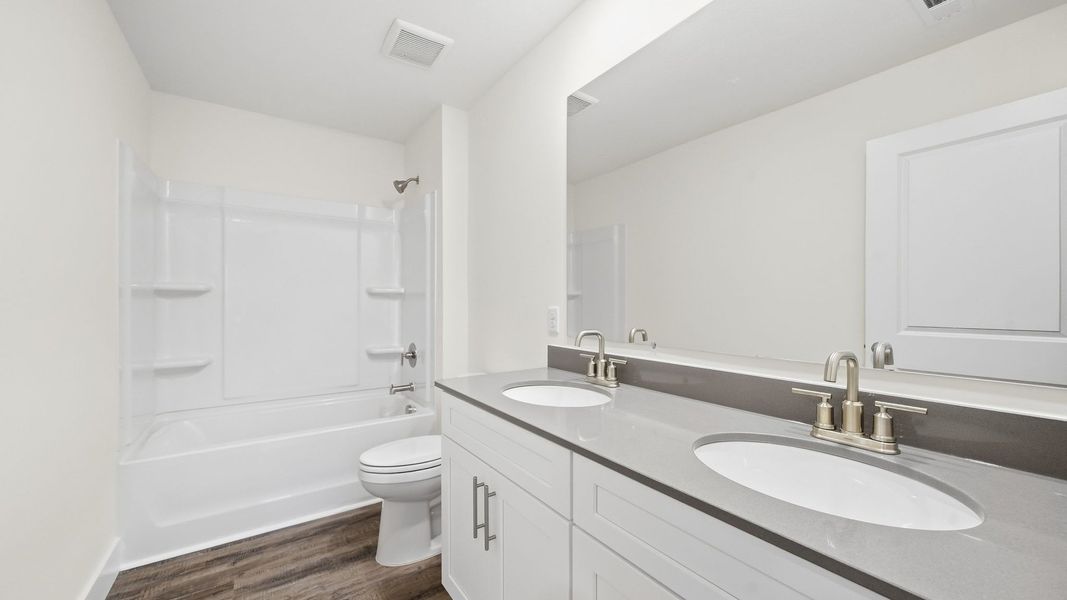 Furnished interior view inside a new home in Fieldcrest Acres, Blountville (Image 10).