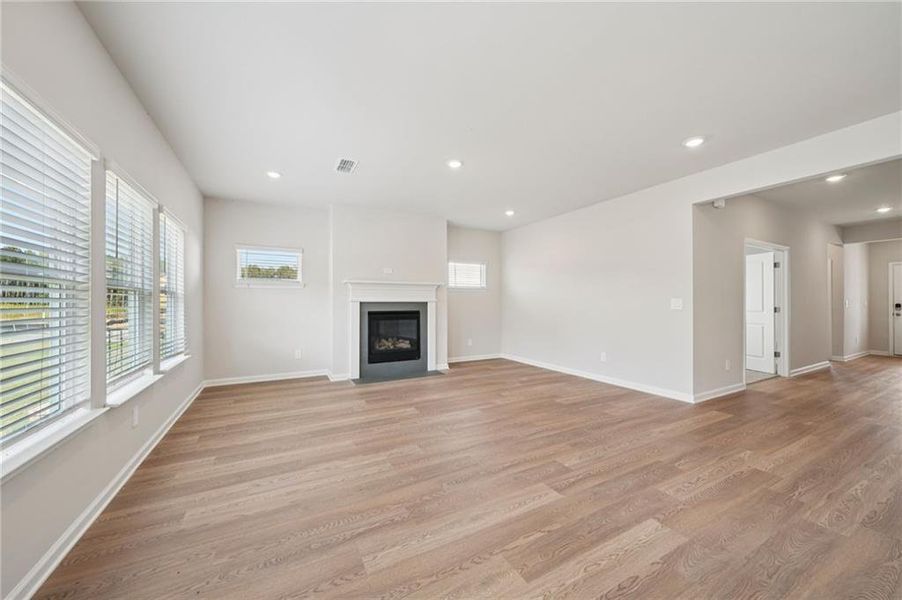 Spacious, unfurnished interior of a new home in Parkside at Grayson, Grayson (Image 26).
