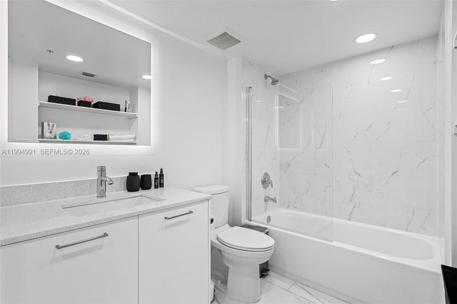 Furnished interior view inside a new home in , Hollywood (Image 7).