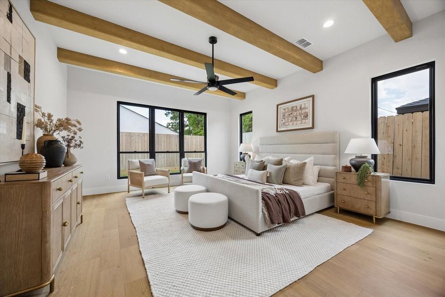 Furnished interior view inside a new home in , Houston (Image 25). Furnished interior view inside a new home in , Houston (Image 25).
