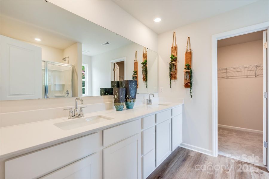 Primary Bath with dual sinks