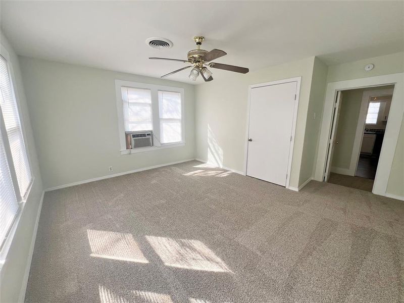 Bedroom #2 with a step-up