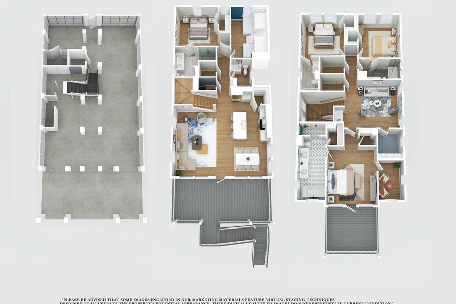 2D floor plan layout of this home in , Galveston, TX (Image 5).