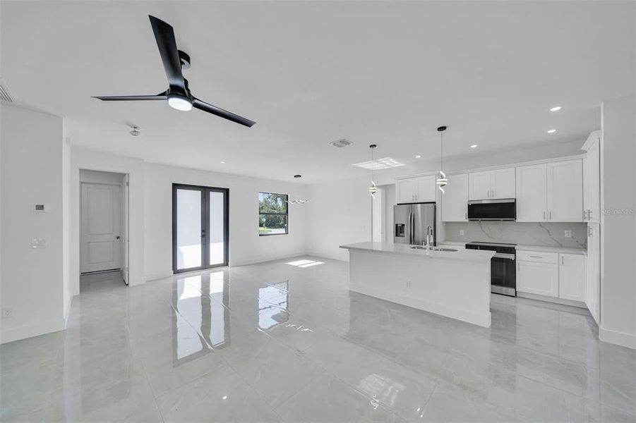 Spacious, unfurnished interior of a new home in , Port Charlotte (Image 14). Spacious, unfurnished interior of a new home in , Port Charlotte (Image 14).