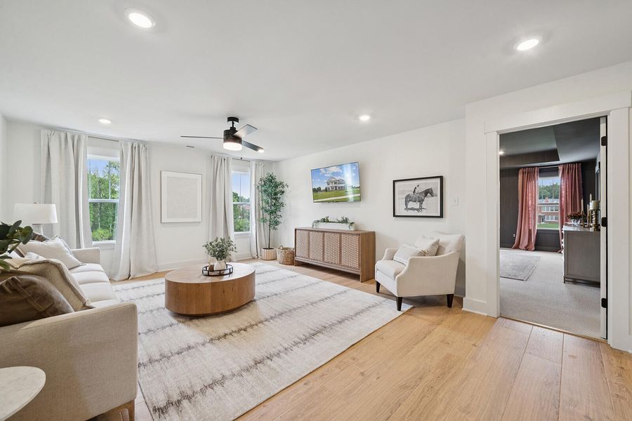 Furnished interior view inside a new home in , Summerville (Image 19).