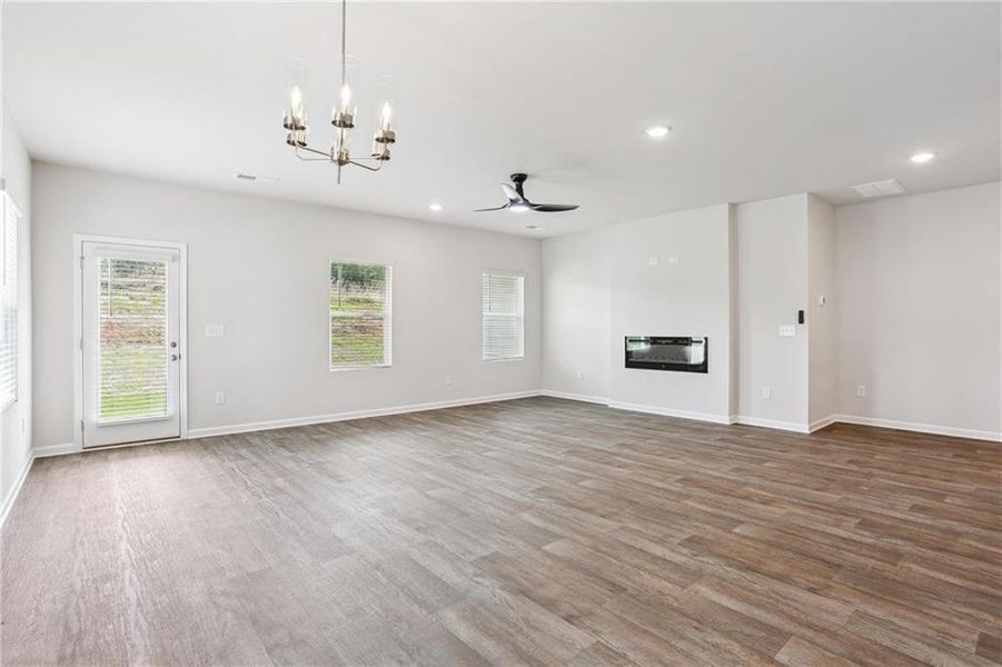 Spacious, unfurnished interior of a new home in Conner Springs, Social Circle (Image 30).
