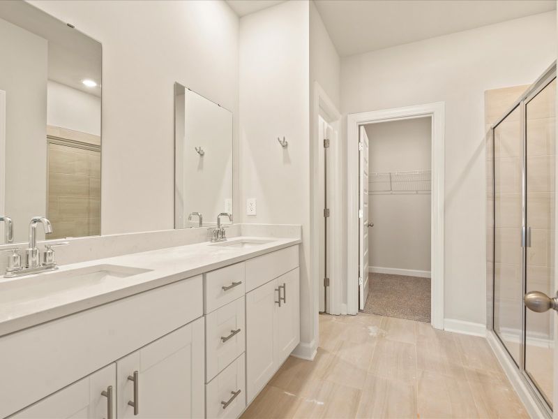 Furnished interior view inside a new home in Shiloh Valley, Piedmont (Image 3).